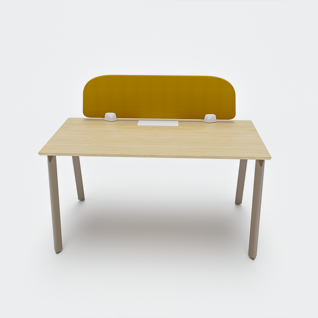 Single side workstation for 1 person