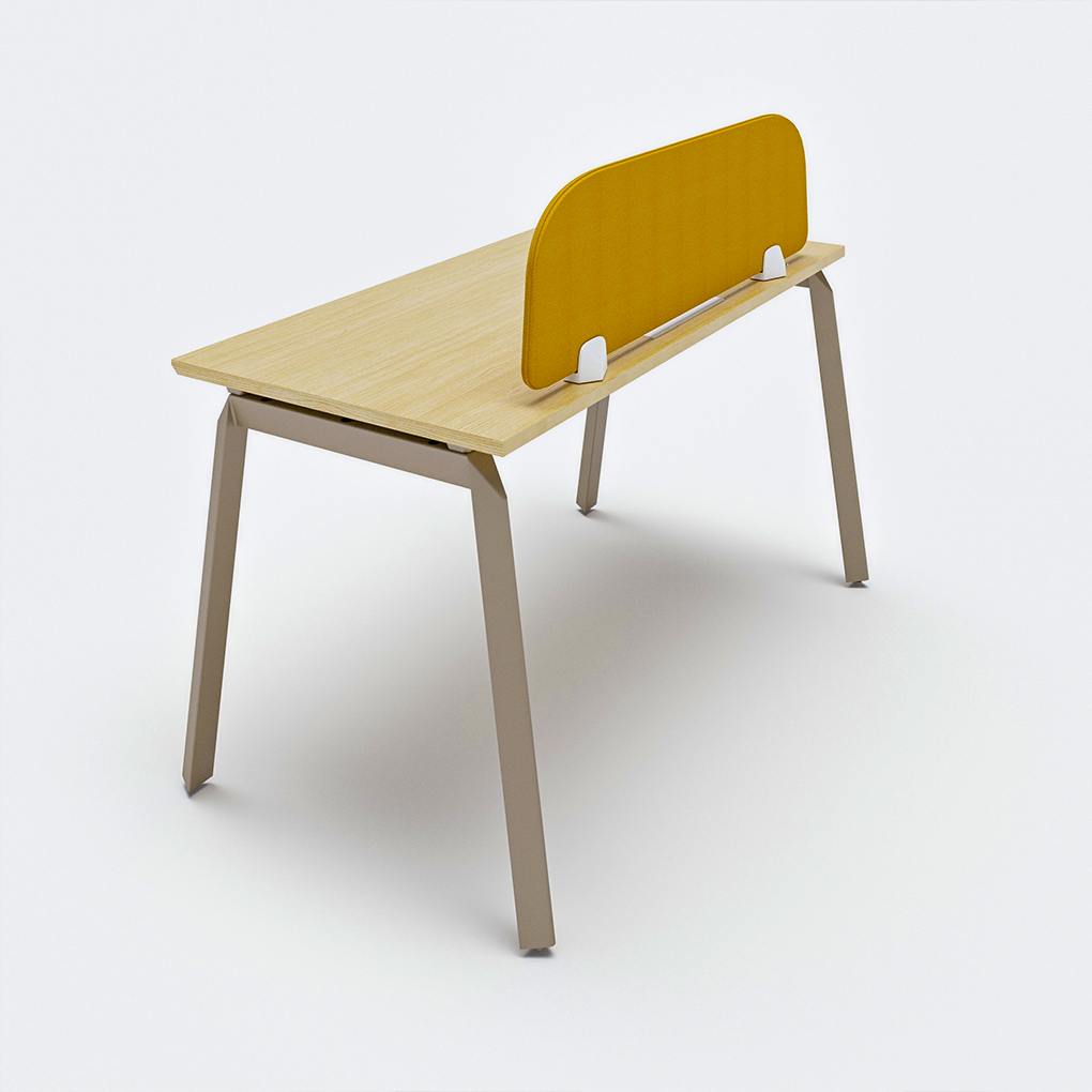 Single side workstation for 1 person