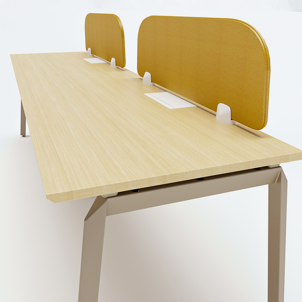 Single side workstation for 2 people