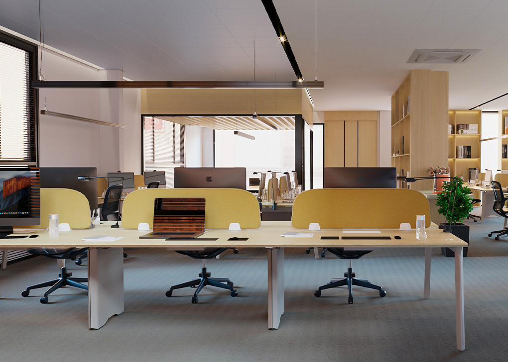 Double sided workstation for 2 people - Bellucci & Ross