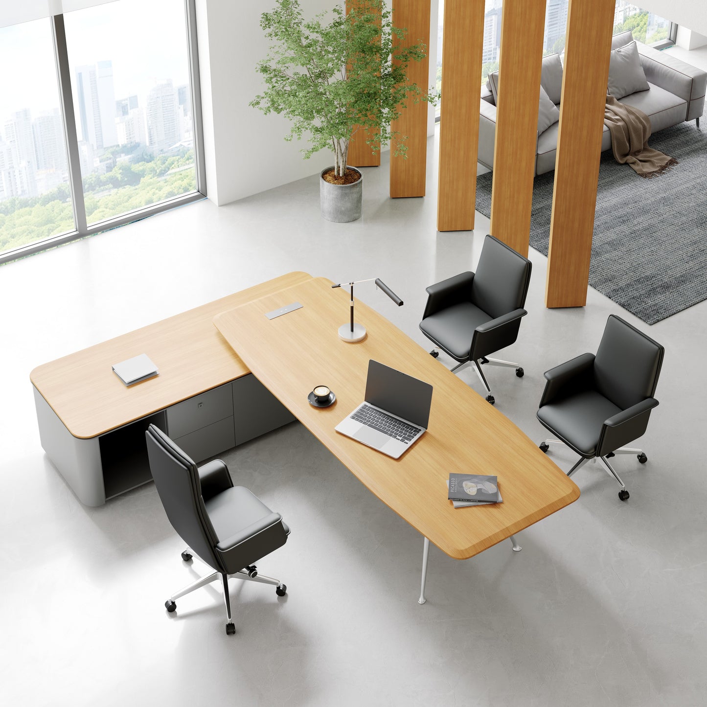 Loro Leather Chair - Bellucci & Ross