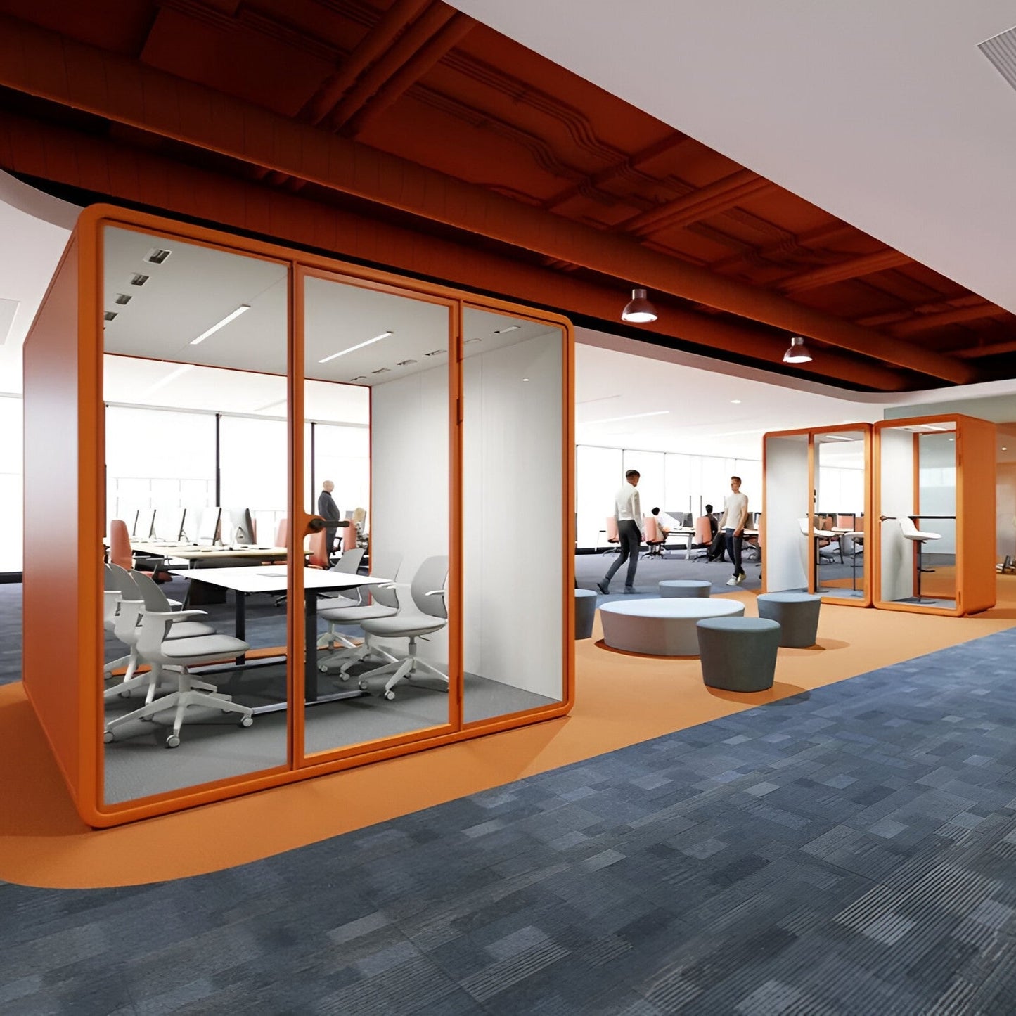 Acoustic booth XL Size for 6 people