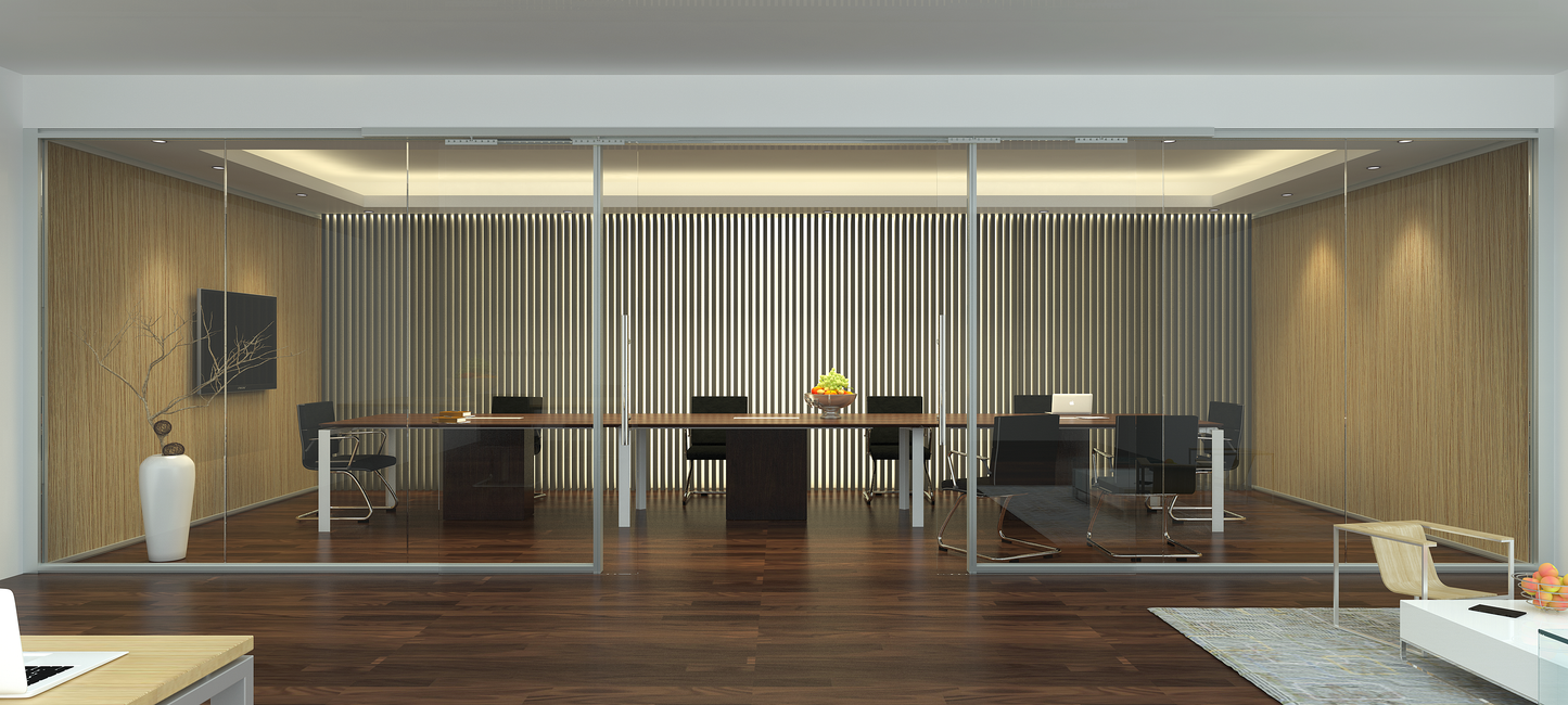 Ndarëse e vetme prej xhami pa kornizë