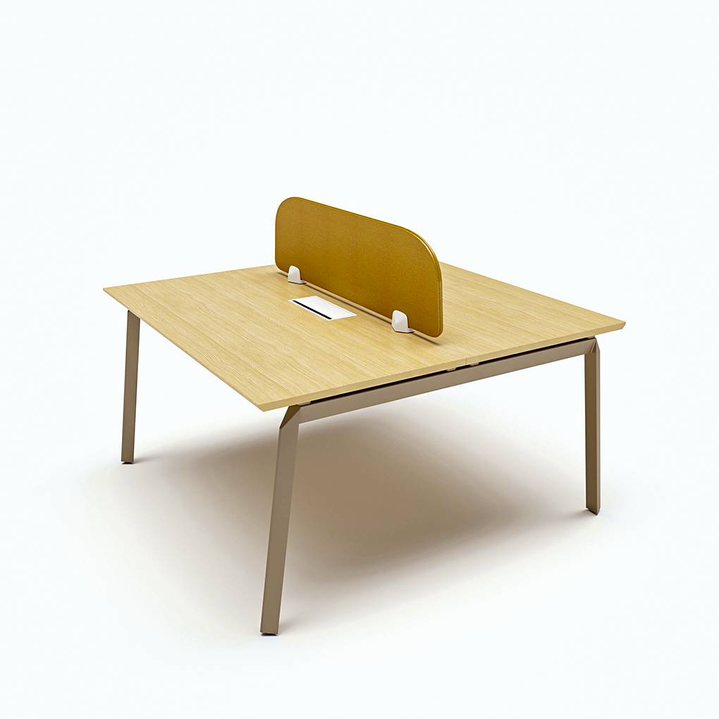 Tavolinë pune përballë për 2 njerëz 