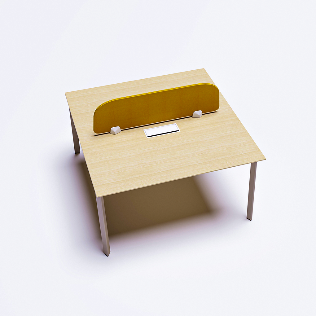 Tavolinë pune përballë për 2 njerëz 