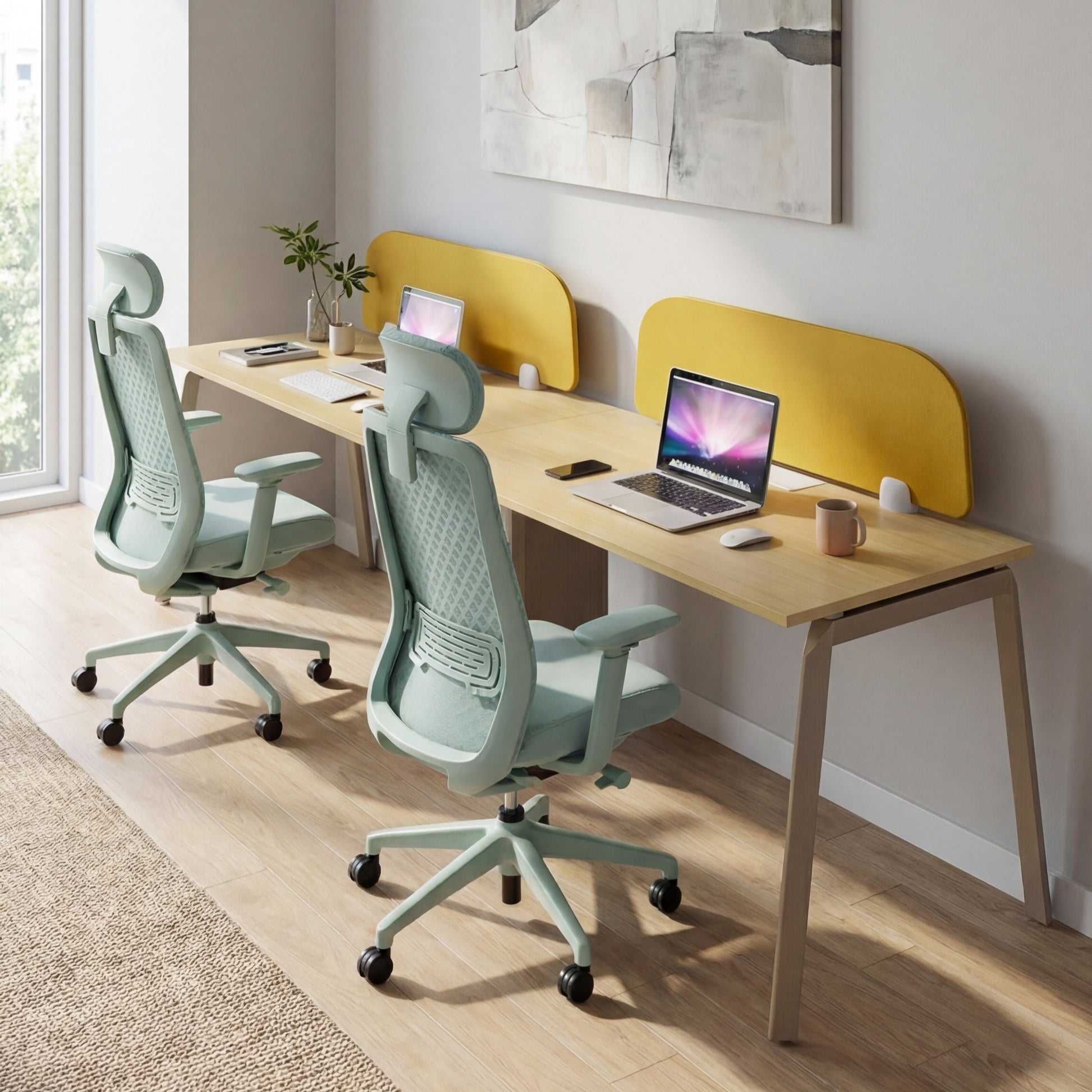 Single side workstation for 2 people - Bellucci & Ross