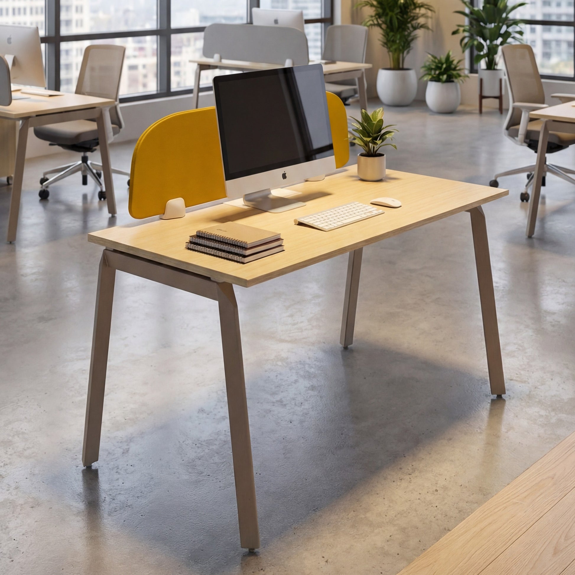 Single side workstation for 1 person - Bellucci & Ross