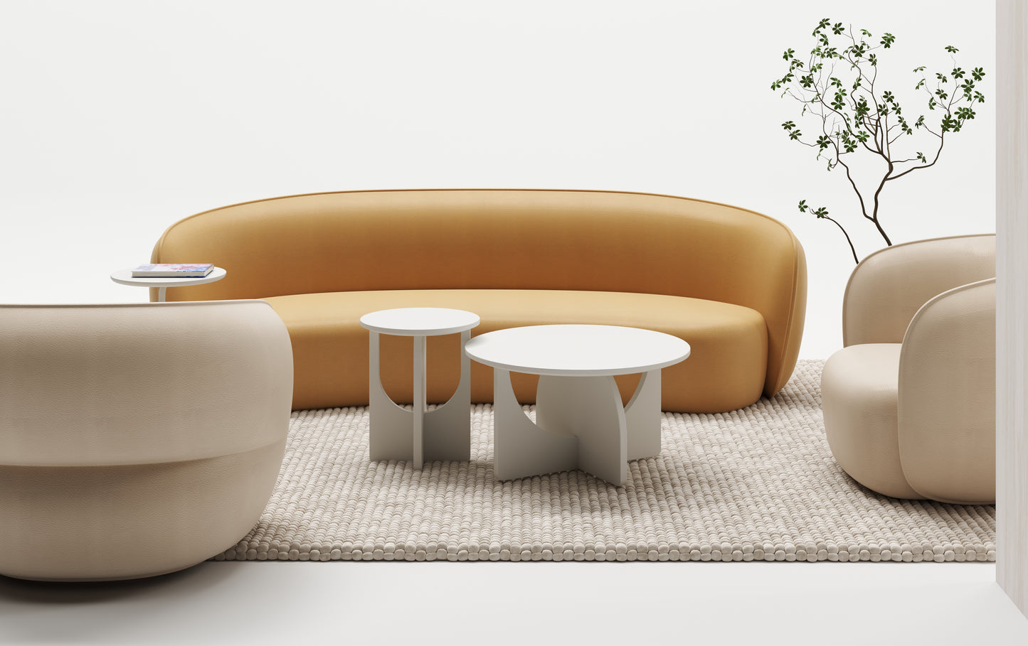 Seria e pufave Shell 