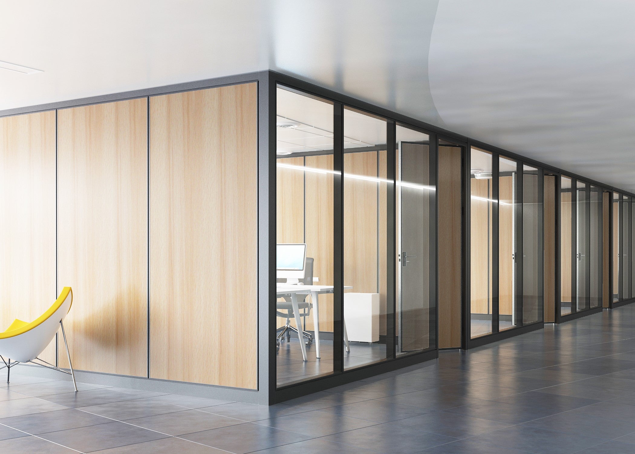 Double Glazed Partition