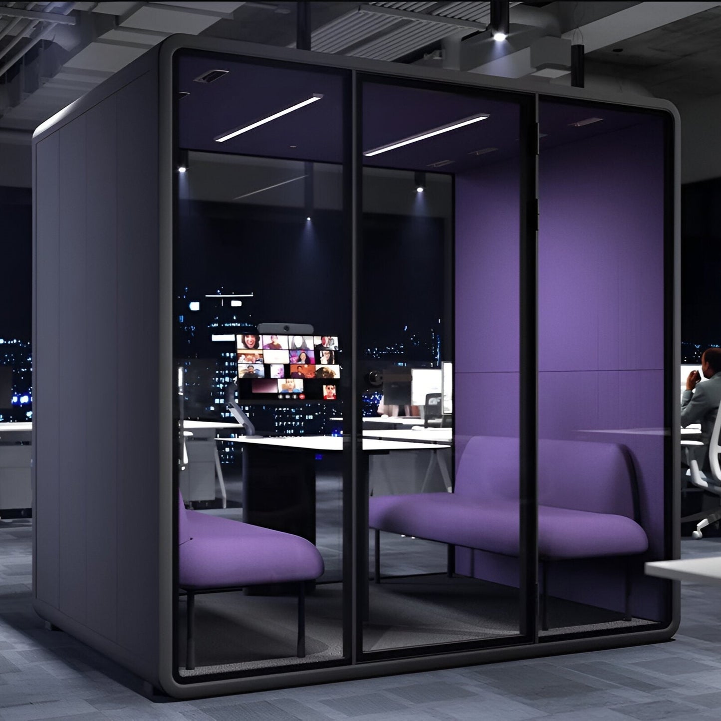 Acoustic booth L Size for 4 people